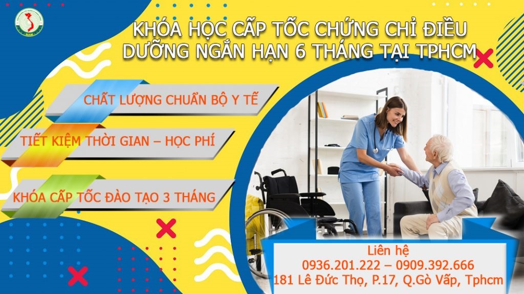 Tiếp tục tuyển sinh Chứng chỉ điều dưỡng ngắn hạn tại Tphcm