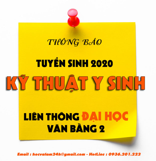 Liên thông đại học Kỹ Thuật Y Sinh Tphcm 2020 | Tuyển sinh ĐH BKHN