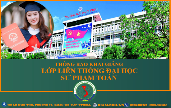 Mở lớp đào tạo liên thông đại học sư phạm tại Tphcm