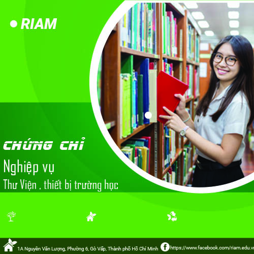 chứng chỉ chuẩn chức danh thư viện thiết bị trường học